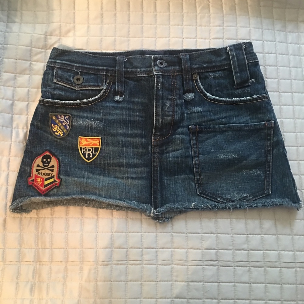 Rugby by Ralph Lauren Denim Mini Skirt